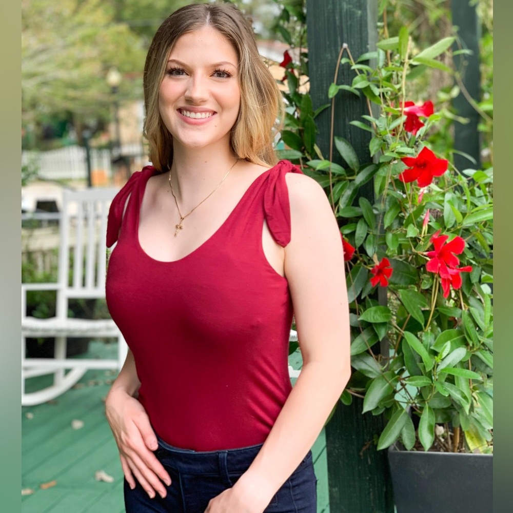 Red Bodysuit, Never Worn